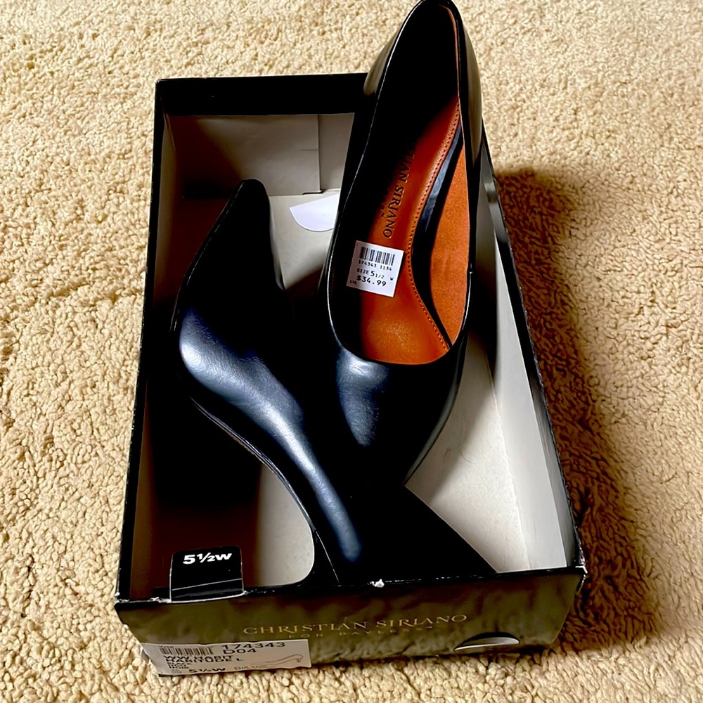 Christian Siriano Black High Heel